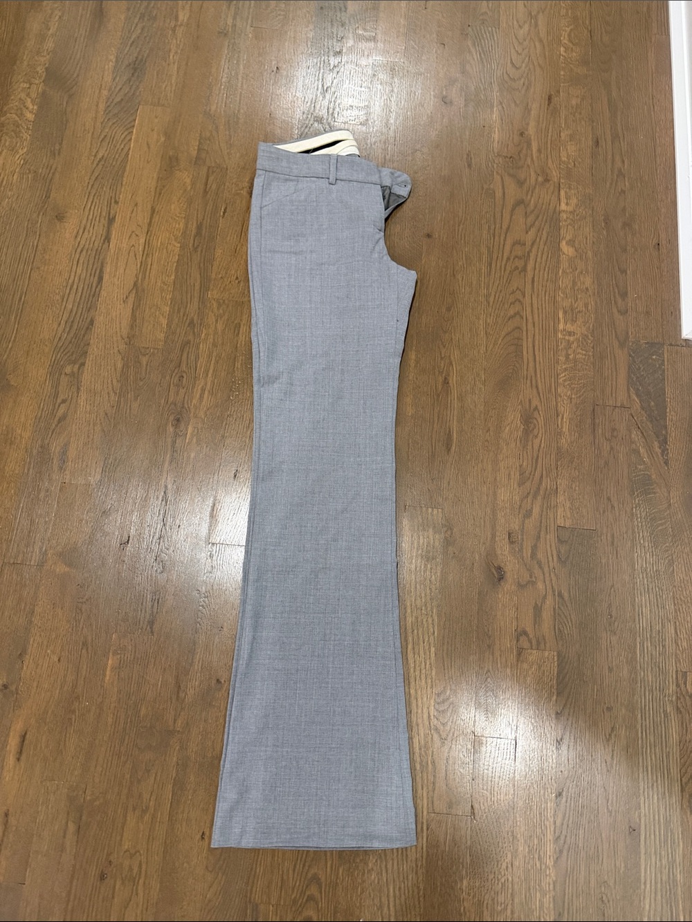 Theory Women's Light Gray Dress Trousers